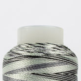 Threads - Rayon - Accent 12Wt - ACM28 - Black Greys - 400m/437yd